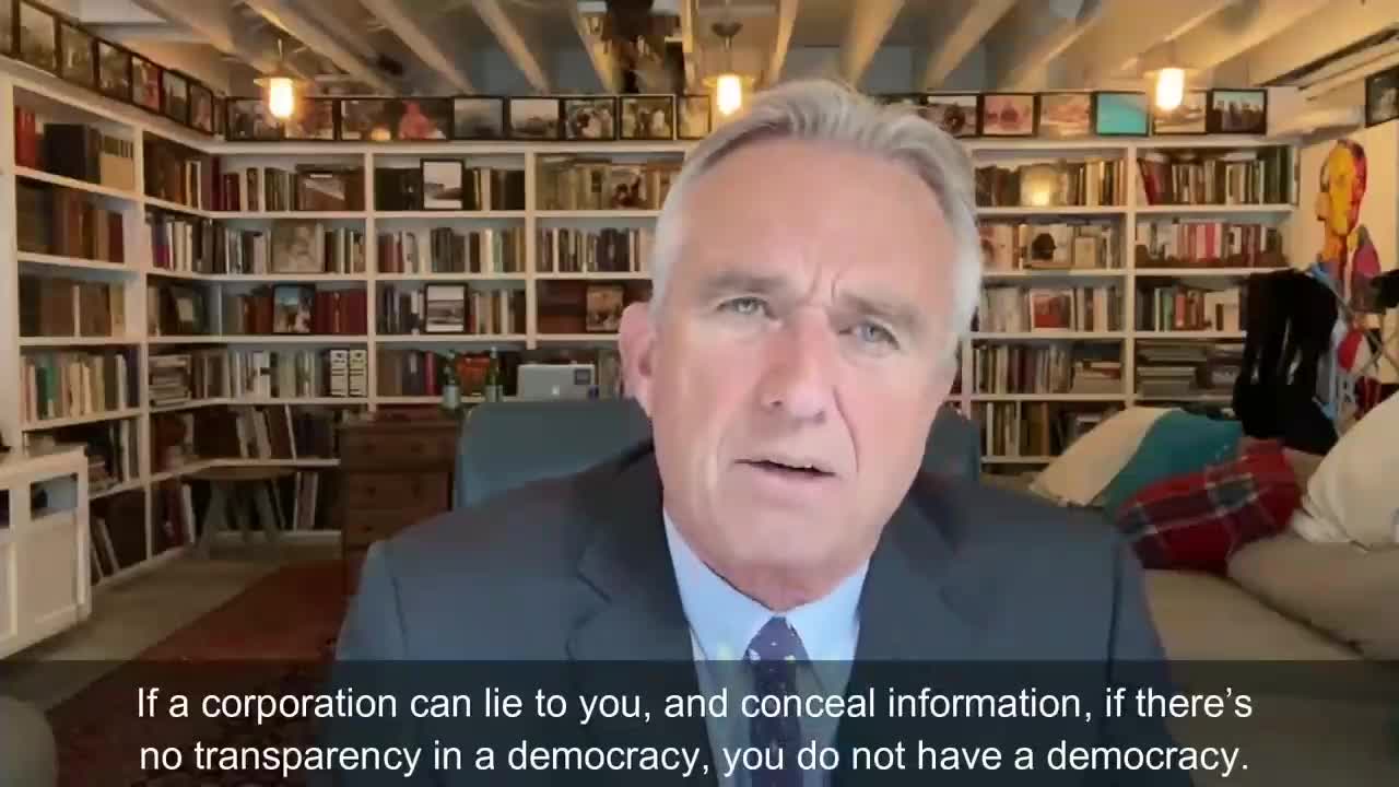 Robert F Kennedy Jr. poruka svijetu