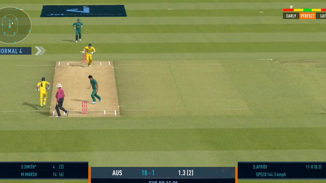 Pakistan VS Australia 2 overs match