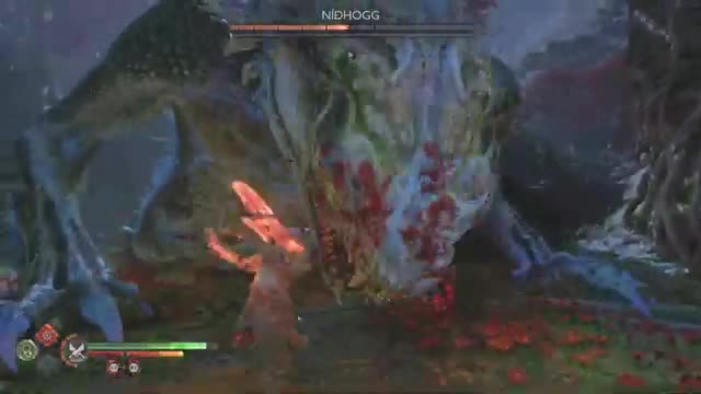 God of War Ragnarök | Boss Fight Nidhogg | Gameplay