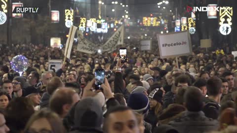 Beograd: prosvjedi protiv Vučića