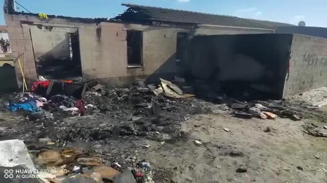 Man dies trapped in fire