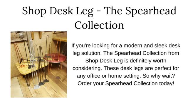 Shop Desk Leg