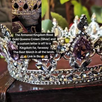 👑ARMORED KINGDOM QUEENS CROWN👑 LINK IN DESCRIPTION