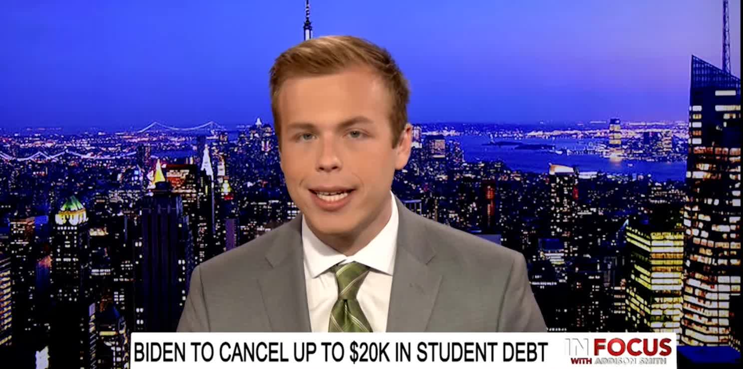 OAN's Addison Smith talks about Biden's student loan forgiveness