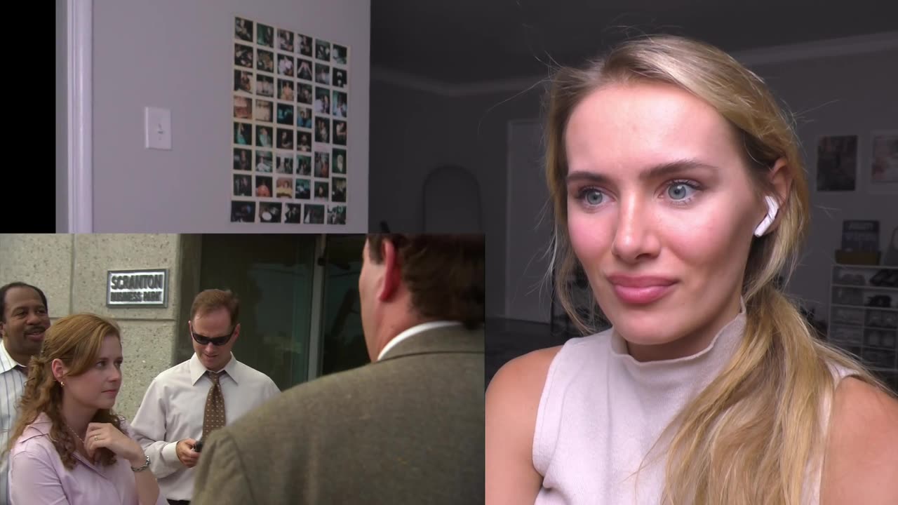 The Office S02E04-The Fire!! Russian Girl First Time Watching!!