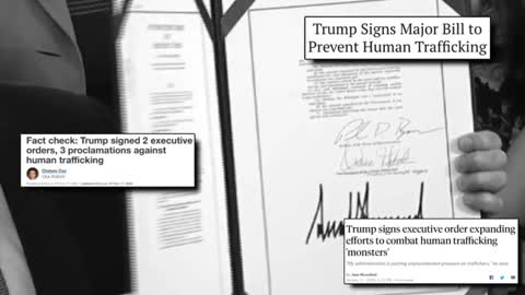 (AbCon1776) Trump Against Human Trafficking.