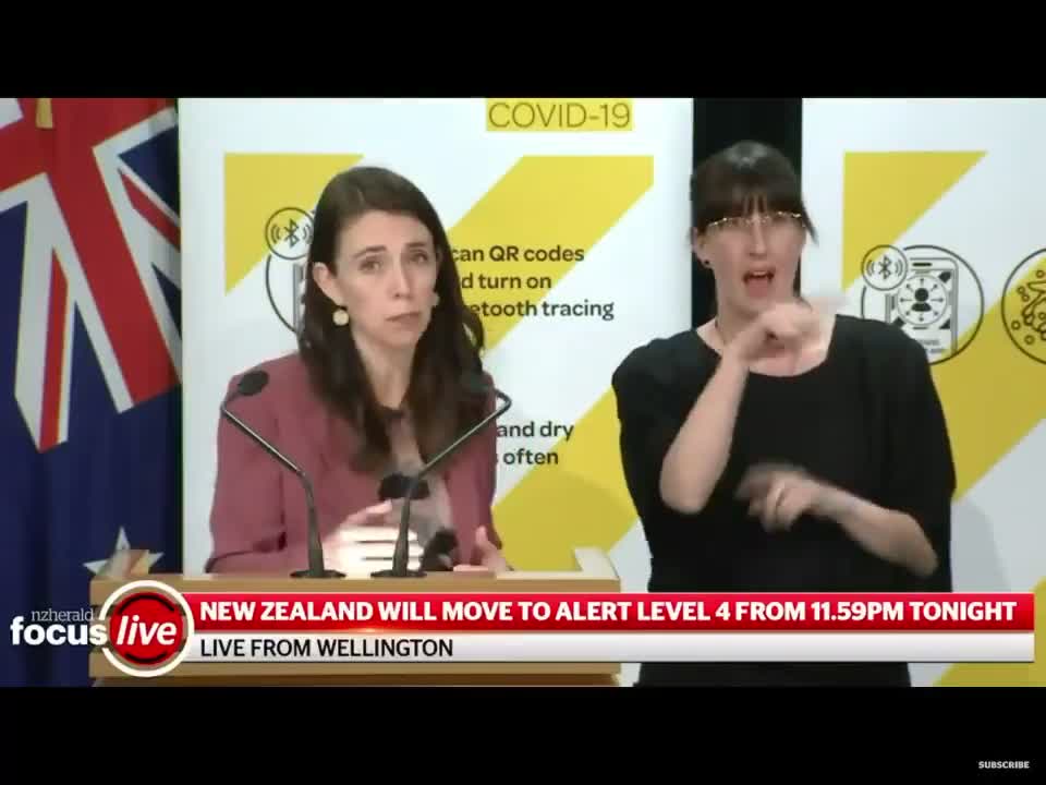 New Zealand to enter nationwide lockdown after detecting 1st local case for 170 days.