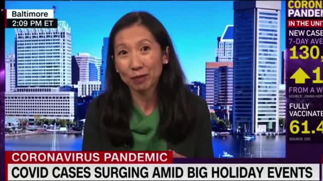 12/21/2021 - Dr. Leana Wen aka "Dr Doom" on CNN