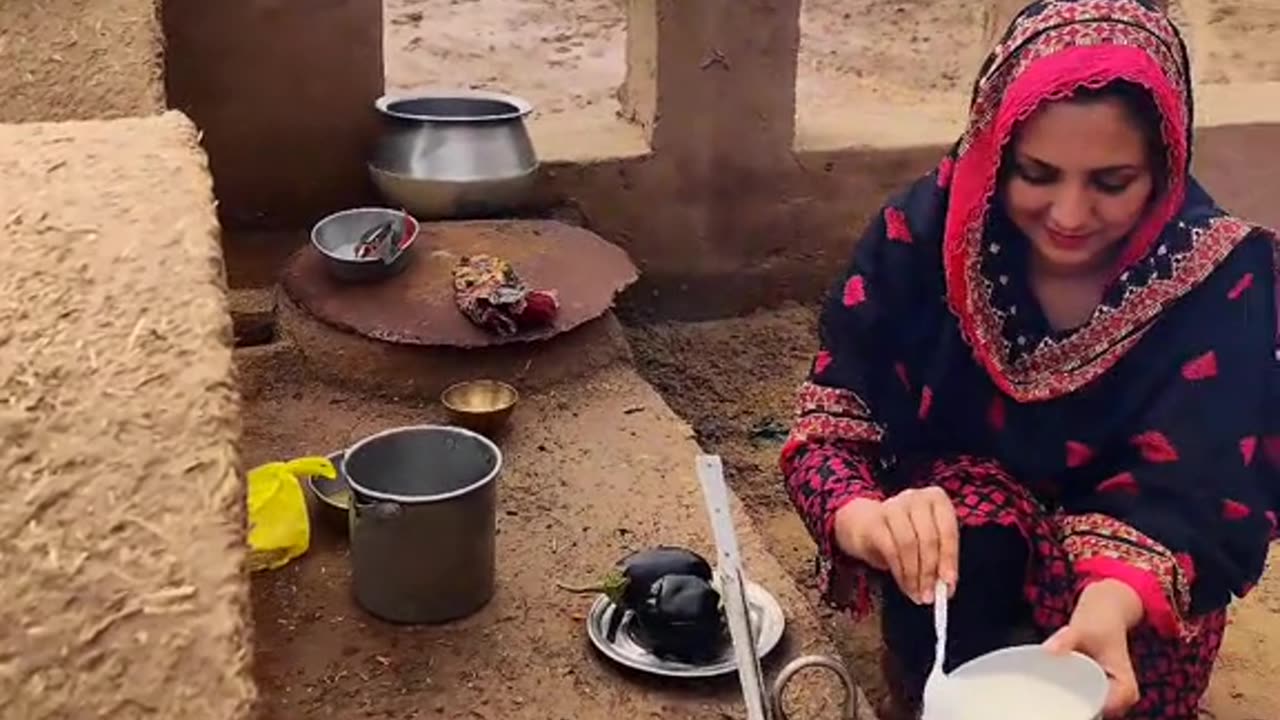 Village lifestyle in cholistan desert Pakistan