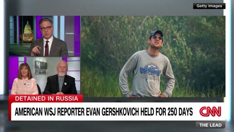 American WSJ reporter Evan Gershkovich held for 250 days