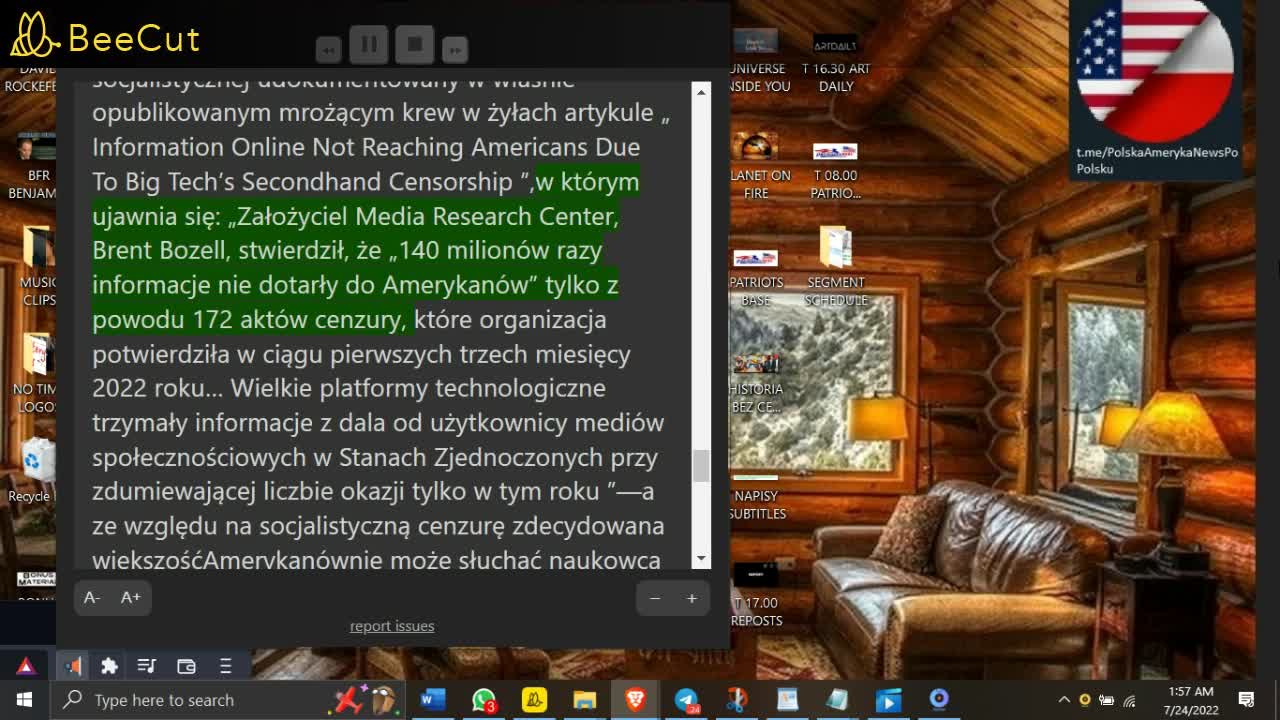 24 lipca 2022❌Świat oszołomiony po pokojowych protestach 6 .01 wybiera samobójstwo zamiast Gułagu❌