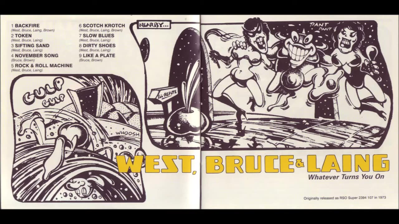 West, Bruce & Laing - Like A Plate