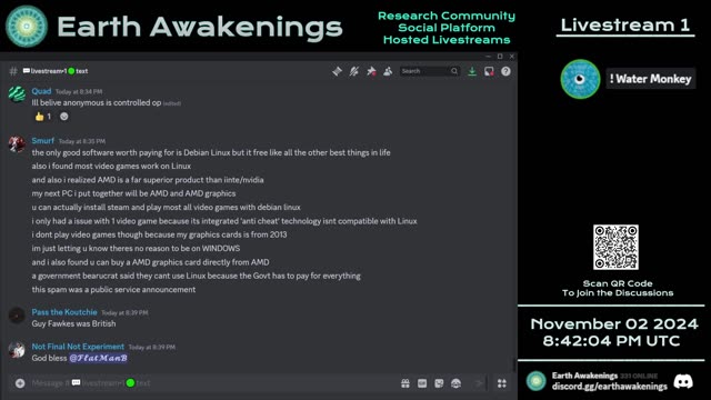 Earth Awakenings - Livestream 1 - #1965