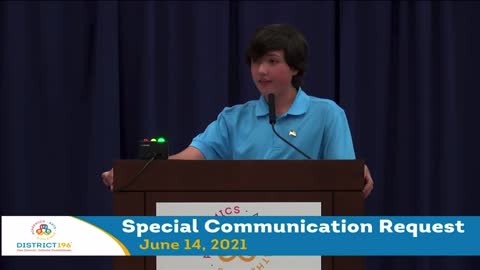 6/14/21 Brad Taylor 9th grade student leaves Minnesota school over racist CRT critical race theory