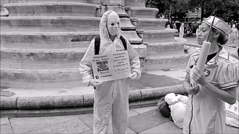 Rassemblement_Les_Masques_Blancs_Paris_26_juin_action_Die_Dead