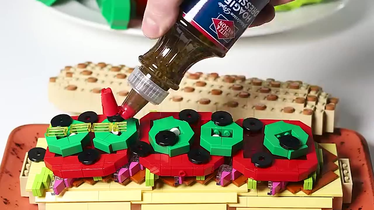 Sandwich stop motion animation