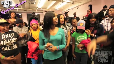 40 B.A.R.R.S was fire even back in 2011! Female Rap Battle- 40 B.A.R.R.S vs IMAH X