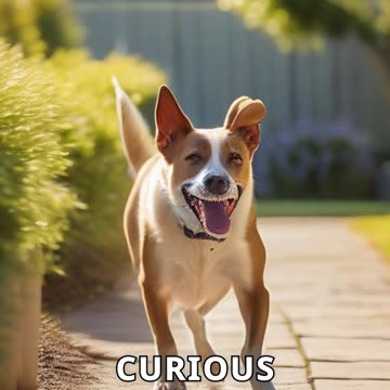 Toddler and Dog Play Hide and Seek