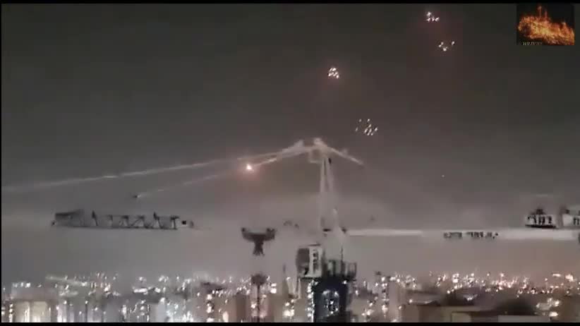 Israel Iron Dome in Action