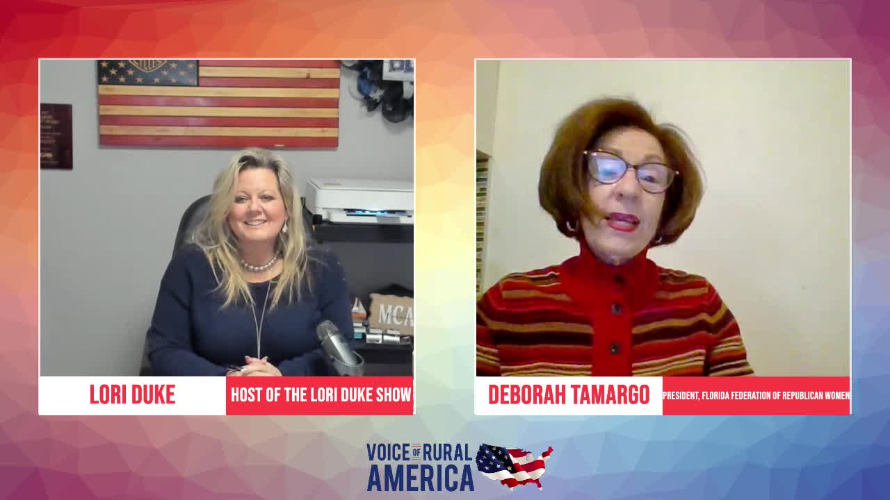 Deborah Tamargo, President of the Florida Federation of Republican Women joins the Lori Duke Show!