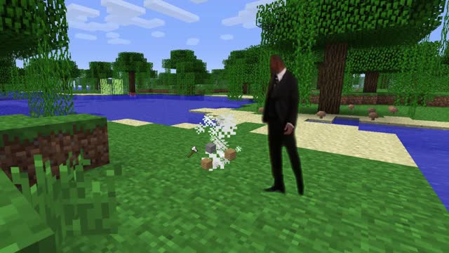 Will Smith Slaps Chris Rock in Minecraft