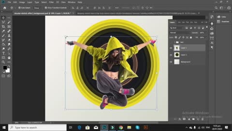 Stretch Effect In Photoshop