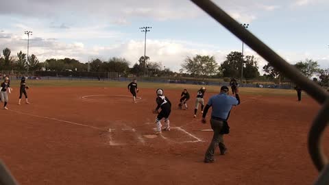 S. Kercsmar bunt play, Firecrackers 14U v. Showcase Gold