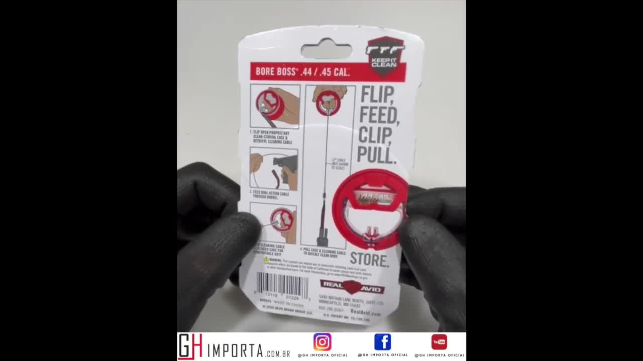 Kit de limpeza BORE BOSS 44 45