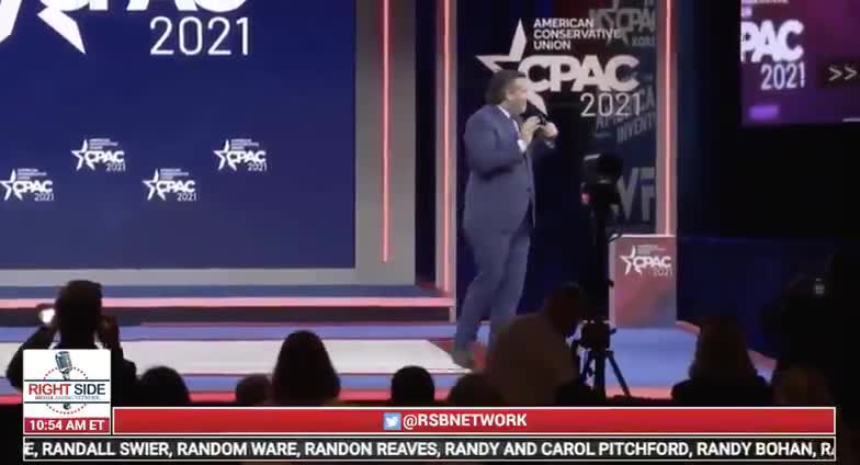 Ted Cruz's Surprise Opening CPAC Line Brings the Entire House DOWN