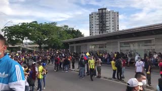 Protesta en Provenza, Bucaramanga, Santander