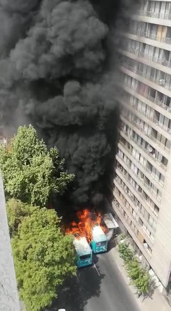 Daños en el sistema de transporte en Chile