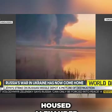 Kyiv's Bold Strike: Targeting Russia's Missile Arsenal