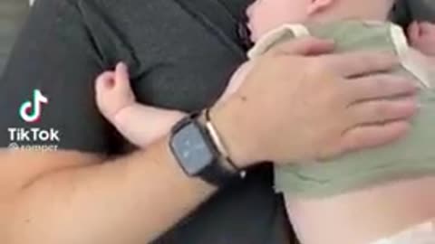 Dad Puts Kids To Sleep In His Unique Way