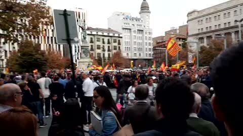 Respuesta contundente de Zaragoza al ataque separatista de los CDR