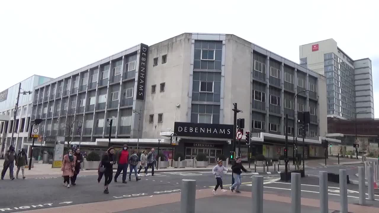 Debenhams Moor Head Sheffield closure.