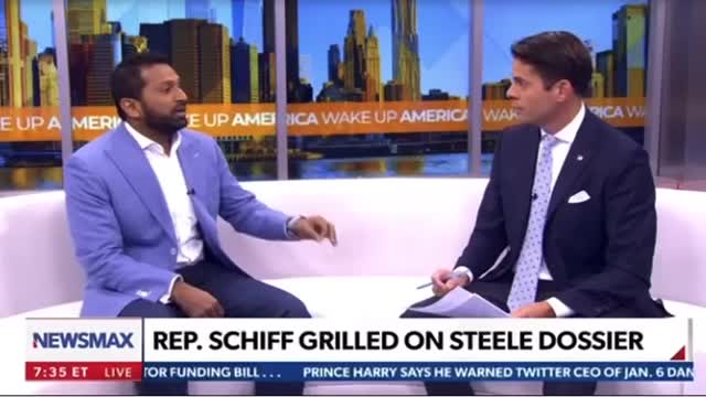 Kash Patel talks Adam Schiff and his brazen lies