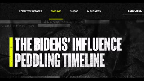 Corruption Timeline of Biden