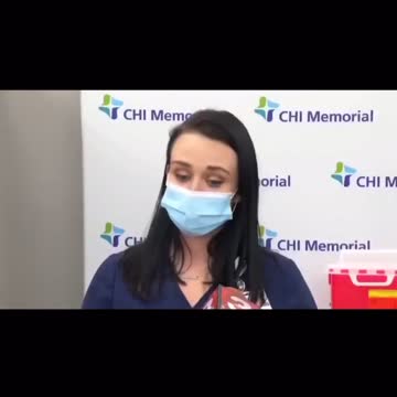 Nurse passes out on live television after taking COVID-19 vaccine!