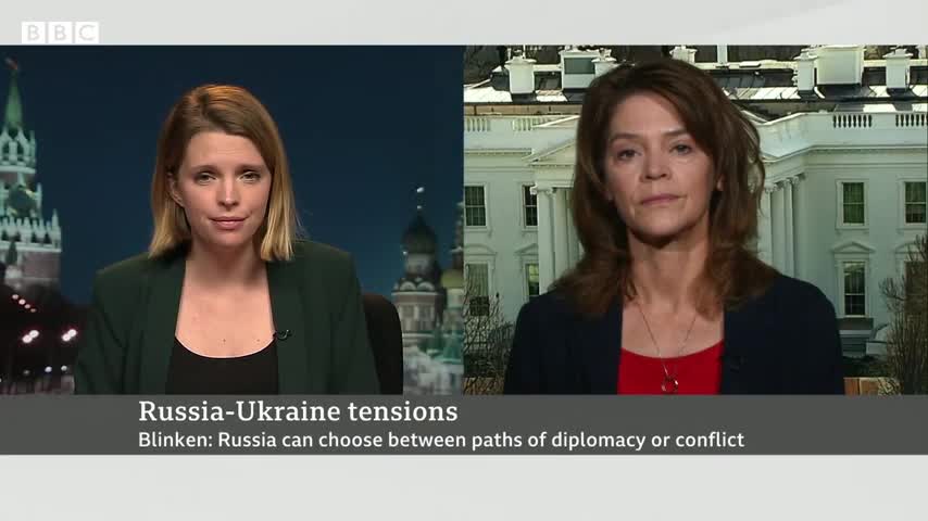 Us and Rússia hold "Frank" talks over ukraine tension - BBC