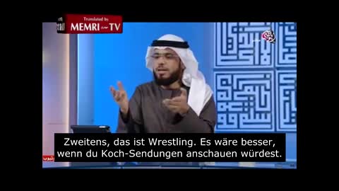 Es ist haram, wenn eine Frau Wrestling schaut!