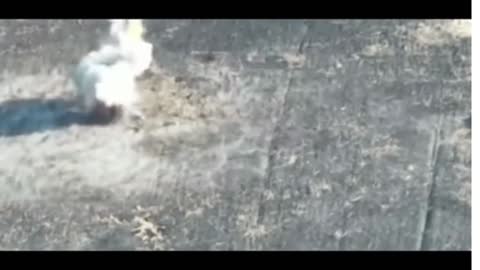 Ukraine blows up Russian vehicle