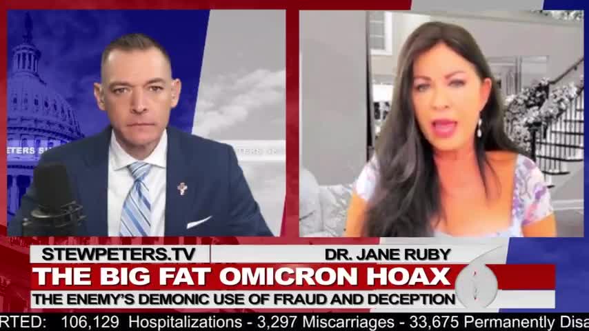 Stew Peters With Dr. Jane Ruby - The Big Fat Omicron Hoax