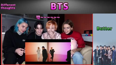 BTS Butter reactions