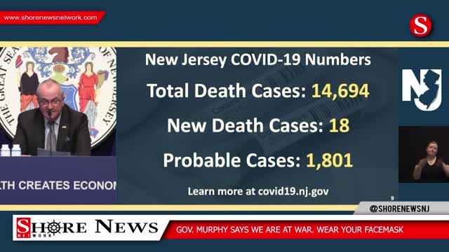 NJ Gov. Murphy: We're in midst of war against COVID-19