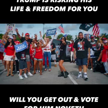 Trump Is Risking His Life And Freedom For You! (CC)