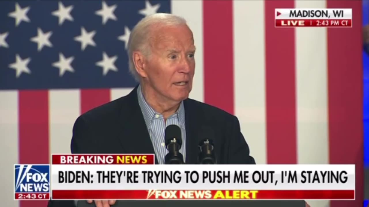 Biden: It's hard to make this up