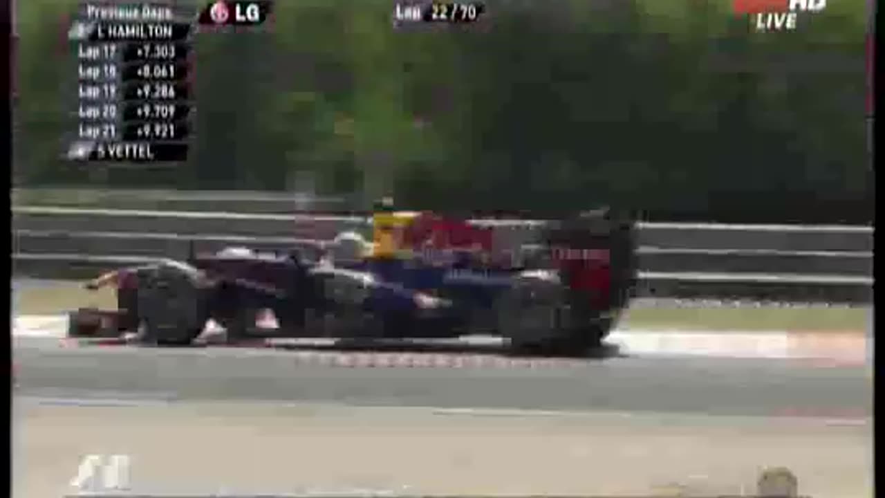 F1 2013 Hungarian GP Part 1 of 3 First 36 Laps