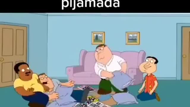 Y como son las pijamadas con tus amigos?