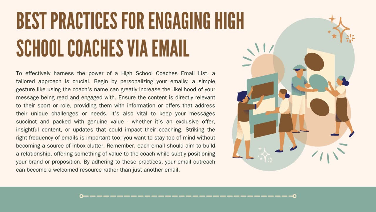 Maximizing Outreach How a High School Coaches Email List Can Benefit You
