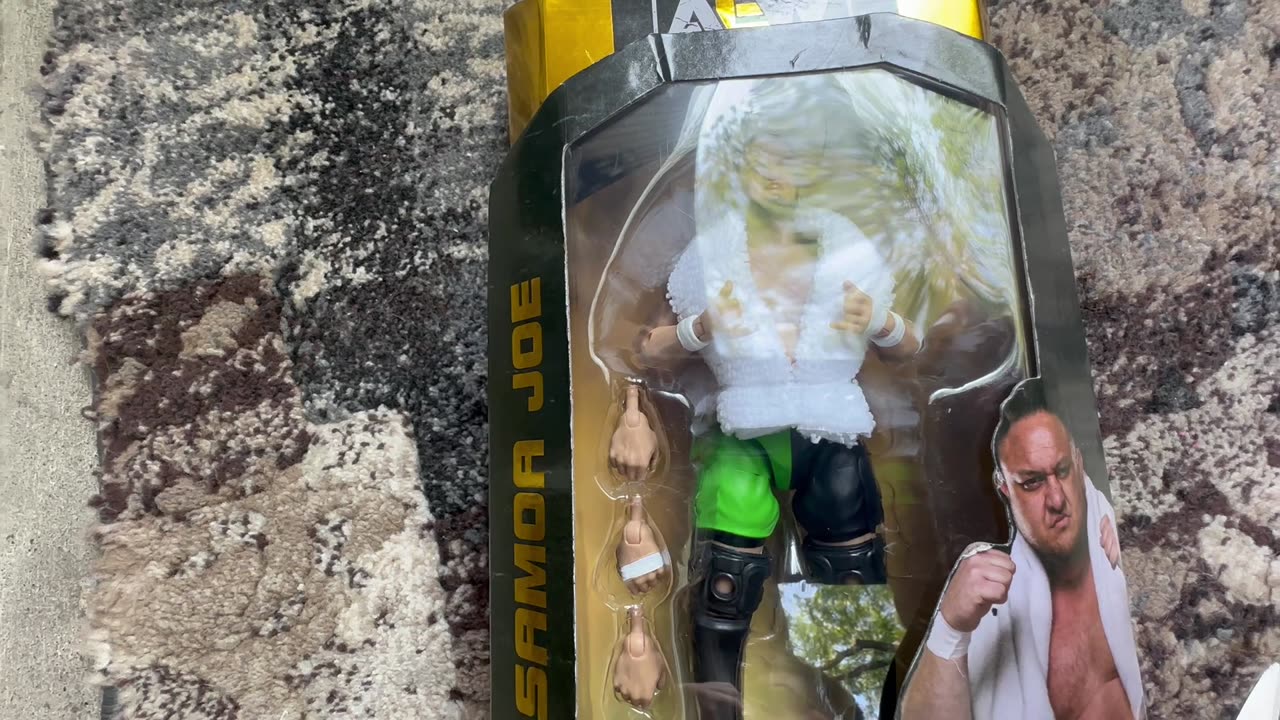 AEW UNRIVALED 15 SAMOA JOE ACTION FIGURE